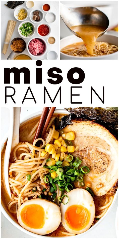 Chashu Pork, Spicy Miso Ramen, Ramen Eggs, Pork Ramen, Meat Eater, Miso Ramen, Work Lunches, Best Soup Recipes, Fitness Community