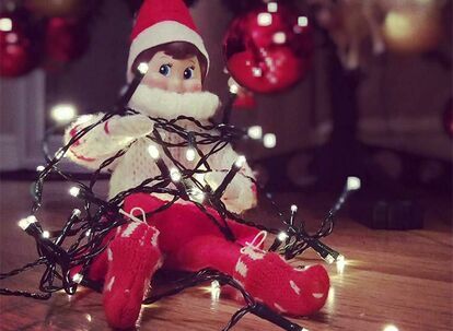 Elf On Self, Elf On The Shelf Mischief, Christmas Elf Ideas, Christmas Preschool, Christmas Elf On The Shelf, Elf On Shelf Ideas, Elf On A Shelf Ideas, Elf Fun, Elf On Shelf