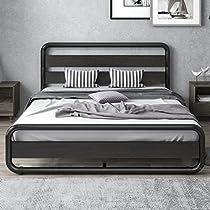 Full Size Metal Bed Frame, Steel Bed Design, Corners Design, Metal Canopy Bed, Steel Bed Frame, Full Size Bed Frame, Steel Bed, Wooden Headboard, King Size Bed Frame