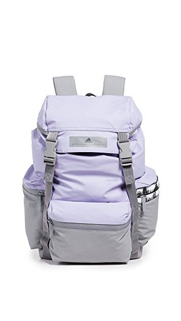 adidas by Stella McCartney Backpack | SHOPBOP Stella Mccartney Backpack, Adidas Bags, Stylish Backpacks, Fashion Stores, Adidas By Stella Mccartney, Stella Mccartney Adidas, Yoga Tops, China Fashion, Large Fashion