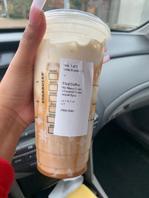 Iced Coffee With Milk Starbucks, Wake Up Starbucks Drinks, Simple Starbucks Iced Coffee Orders, Vanilla Caramel Starbucks Drinks, Pregnant Starbucks Drinks, Starbucks Drinks Decaf, Dunkin Drinks, Starbies Drinks, Coffee Orders