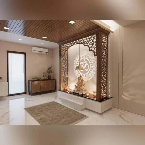 Mandir Design ideas ✨️ | Home Temple Designs #mandirdesign #mandirdesigns #mandir #hometemple #hometempledesigns #homedesignsdworld #hometempledecor #explorepost #explorepage #fypシ゚viralシ2024fyp Entry Designs For Home, Temple Room Design For Home, Modern Temple Design For Home, Modern Pooja Room Design, Latest Pooja Room Designs, Mandir Design Puja Room, Home Temple Ideas Puja Room, Pooja Room Designs, Mandir Designs