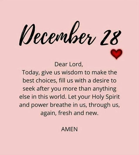 December 29th Blessings, December Prayers, December Blessings, December Scriptures, December Morning, Daily Spiritual Quotes, Welcome December, Christmas Prayer, Daily Bible Verses