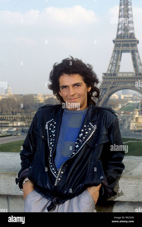 Download this stock image: Thomas Anders (Modern Talking) on 19.03.1985 in Paris. | usage worldwide - PK2X3G from Alamy's library of millions of high resolution stock photos, illustrations and vectors. Thomas Anders Modern Talking, 80s Hits, Thomas Anders, Modern Talking, King Of Music, Disco Music, Image Processing, Beautiful Hair, Gentleman