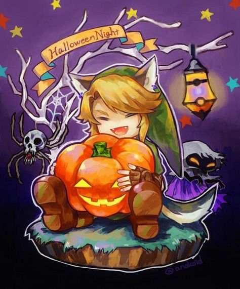 Zelda Halloween, Twilight Princess Hd, Link Halloween, Ben Drowned, Link Zelda, Sally Face, Nintendo Art, Zelda Art, Legend Of Zelda Breath