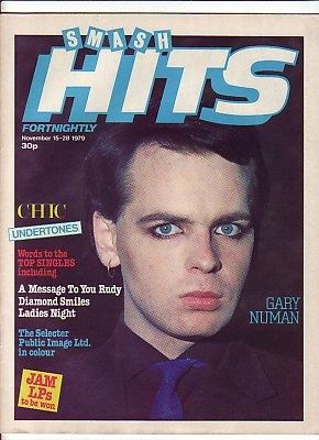 Smash Hits Magazine, 1980s Aesthetic, Rock Magazine, Gary Numan, 1980s Childhood, 1980s Music, Dark Wave, 80s Pop, 80s Rock