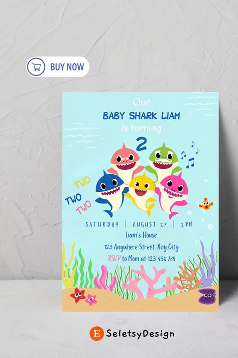 Customazible Baby Shark Invitation Template, Baby Shark Invite Digital Explore our digital templates for personal use. No physical items are shipped. Customize with Canva. Not licensed for resale. Download terms apply. Baby Shark Invitations Template, Baby Shark Invitations Birthday Girl, Baby Shark Birthday Invitation Free, Babyshark Bday Invitation Template, Baby Shark Invitations Birthday Boy Template, Baby Shark Digital Invitation, Baby Shark Invitation, Shark Invitation Template, Shark Themed Birthday