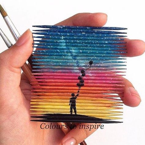 Crafts For Guys, Drawing Ideas Cool, Toothpick Crafts, New Funny Pics, Popsicle Stick Houses, Diy Popsicle, Trendy Diy, Stick Art, Craft Stash