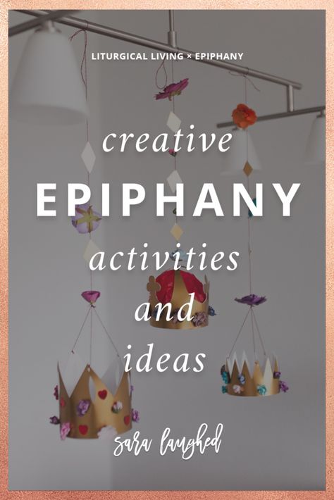 Epiphany Party, Childrens Ministry Christmas, Party Ideas Kids, Epiphany Crafts, Christmas Sunday School, Christ Centered Christmas, School Celebration, Catholic Kids, Easy Christmas Decorations