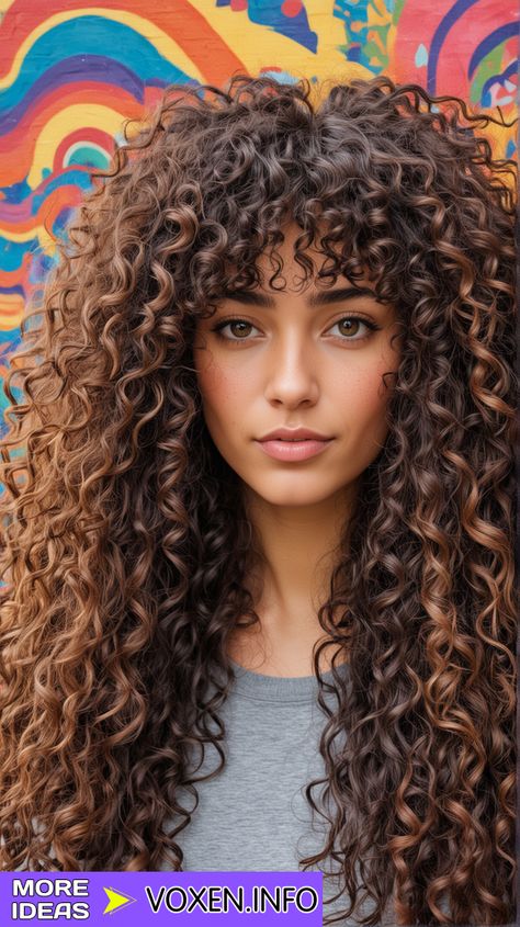 23 Best Long Curly Haircuts for Every Face Shape Curly Cut Black Women, Round Curly Cut, Boy Cut For Women, Curly Cut With Bangs, Round Face Curly Hair, Long Length Haircuts, Layered Curly Haircuts, Haircuts Curly, Long Curly Haircuts