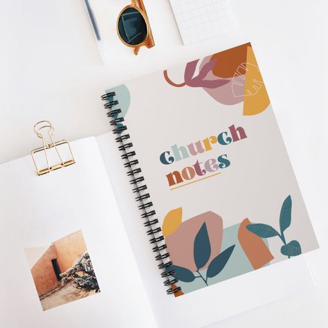 Small Group Bible Study, Christian Notes, Christian Notebook, Christian Journals, Church Notes, Notebook Aesthetic, Christian Journal, Christian Accessories, Notebook Cute