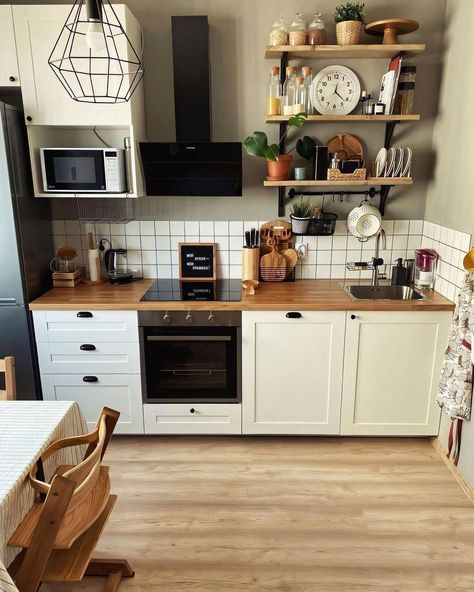 Small Kitchen Remodel, Dream Apartment Decor, Appliances Kitchen, Small Kitchen Decor, Kitchen Remodel Ideas, Inspiration Kitchen, Storage Kitchen, Remodel Kitchen, House Design Kitchen