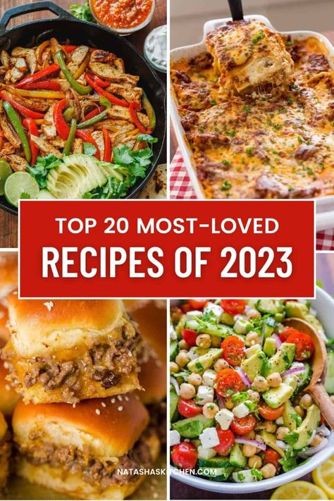 These are the 20 top-rated, most loved recipes of 2023. There were some surprising trends in this list. I hope you love every recipe you try! Over The Top Recipes, Top Rated Recipes On Pinterest, Recipes Men Love, Most Loved Recipes, Recipes You Need To Try, Highest Rated Dinner Recipes, Top Copycat Recipes, Top Rated Chicken Recipes, Highly Rated Dinner Recipes