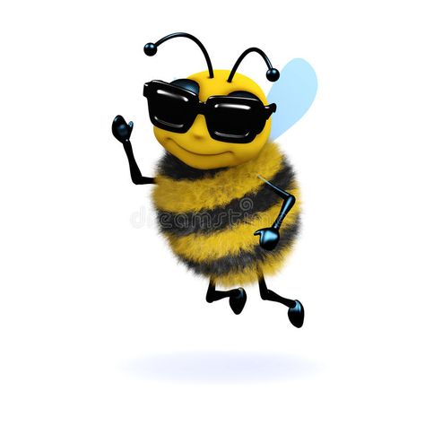 3d Cool bee. 3d render of a bee waving and wearing sunglasses #Sponsored , #PAID, #AD, #bee, #sunglasses, #render, #Cool Honey Bee Cartoon, Bee Mascot, Bumble Bee Illustration Cute, Animated Bee, Swarm Of Bees Illustration, Bees And Wasps, Vector Pattern, Pluto The Dog, Stock Illustration