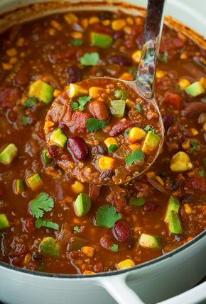 Daniel Fast Dinner, Chili Quinoa, Daniel Fast Recipe, Daniel Fast Foods, Quinoa Chili Recipe, Daniel Fast Meals, Daniel Fast Food, Daniel Fasting, Daniel Fast Diet