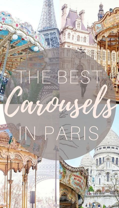 Best carousels in Paris, France French Carousel, Plan Paris, Paris Travel Tips, Paris France Travel, France Trip, Paris Travel Guide, Things To Do In Paris, Paris Vacation, Travel Paris