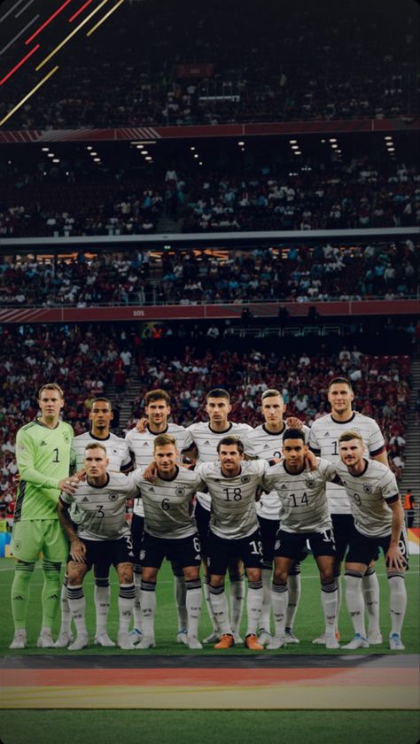 Germany Football Team, Germany National Football Team, Germany Team, German National Team, Dfb Team, Germany Football, Waka Waka, Kai Havertz, Team Wallpaper