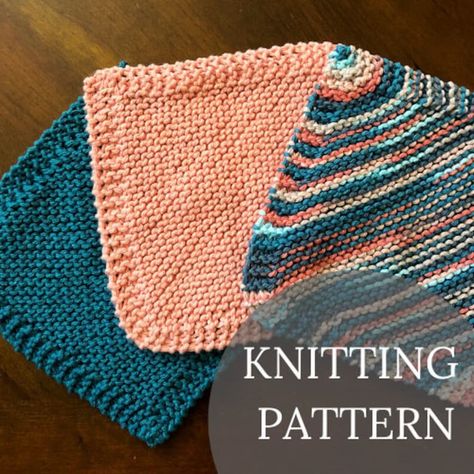 Dish Cloth Pattern, Knit Washcloth, Sugar N Cream Yarn, Knitted Dishcloths, Knit Dishcloth Pattern, Knitted Washcloth Patterns, Dishcloth Patterns Free, Knitted Washcloths, Beginner Knitting Pattern