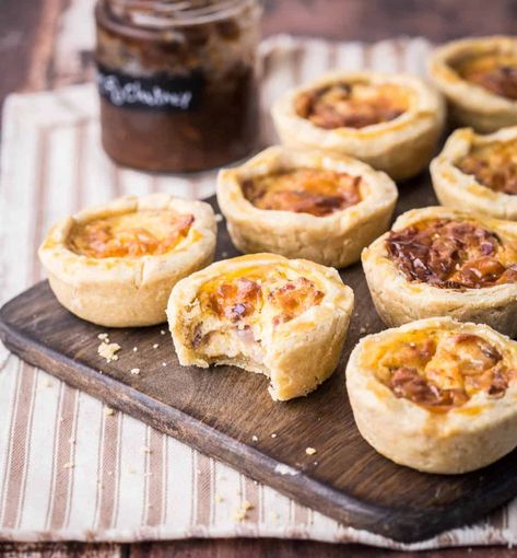 Gluten-Free Mini Quiche Bites Quiche Bites, Pancetta Recipes, Caramelised Onions, Onion Rolls, Cake Stall, Gluten Free Pastry, Chantilly Cream, Cupcake Tray, Mini Quiche