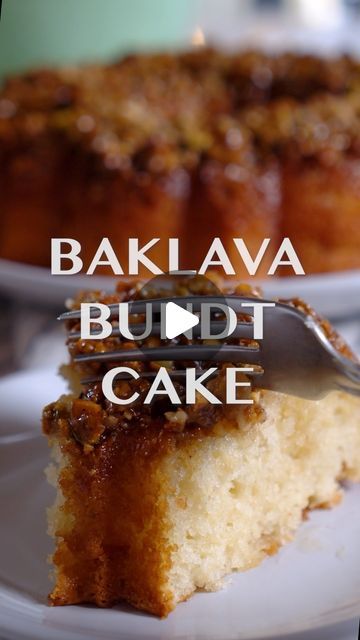 12 Tomatoes on Instagram: "A lovely twist on a traditional treat! Full recipe on our website, link in bio or recipe here: https://12tomatoes.com/baklava-bundt-cake/ #bundtcake #baklava #dessert #cake #dessertideas #12tomatoes #cakerecipe #yum #foodie #bakingideas" Baklava Bundt Cake Recipe 12 Tomatoes, Baklava Bundt Cake 12 Tomatoes, Baklava Banana Bundt Cake, Baklava Bundt Cake, Dobos Cake Recipe, Baklava Cake Recipe, Baklava Cake, Baklava Dessert, Banana Bundt Cake