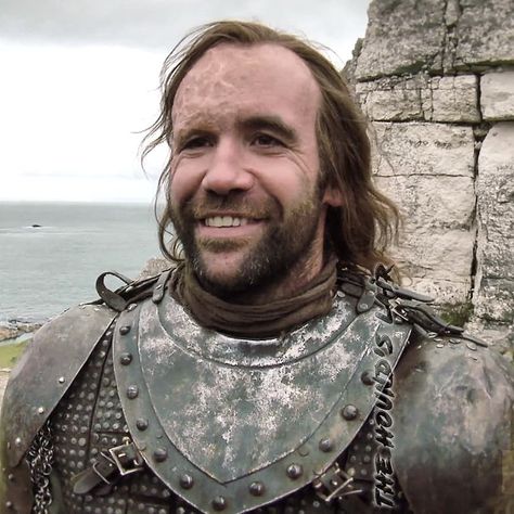 The Hound And Sansa, Sandor Clegane, Rory Mccann, Got Characters, Got Game Of Thrones, The Hound, Smiling Man, That Smile, Sansa Stark