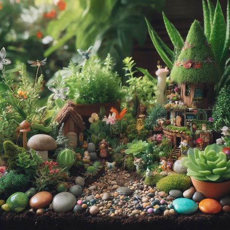 Tip for Building a Fairy Garden | Secret Mom Tips Organization Hacks Diy, Postnatal Yoga, Diy Cleaning Hacks, Garden Planter, Mom Tips, Laundry Hacks, Hacks Diy, Diy Hacks, Small Plants