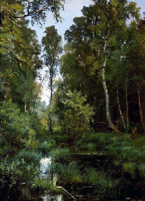 Home / X Ivan Shishkin, Edge Of The Forest, Russian Landscape, Russian Painting, Watercolor Trees, Russian Artists, Pine Forest, Russian Art, Land Scape