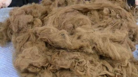 Alpaca Wool Projects, Alpaca Felting, Processing Raw Wool, Core Wool For Needle Felting, Alpaca Fiber Processing, Alpaca Rug, Wet Felting With Alpaca, Fleece Crafts, Felted Bowls