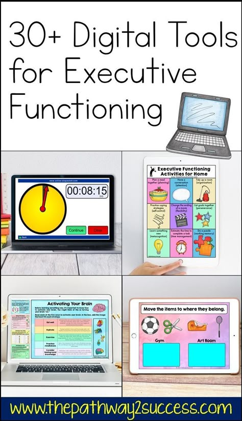 Neurodiverse Classroom, Executive Functioning Activities, Teaching Executive Functioning Skills, Executive Functioning Strategies, Teaching Executive Functioning, Planning Organization, Differentiated Learning, Executive Function, Interactive Classroom