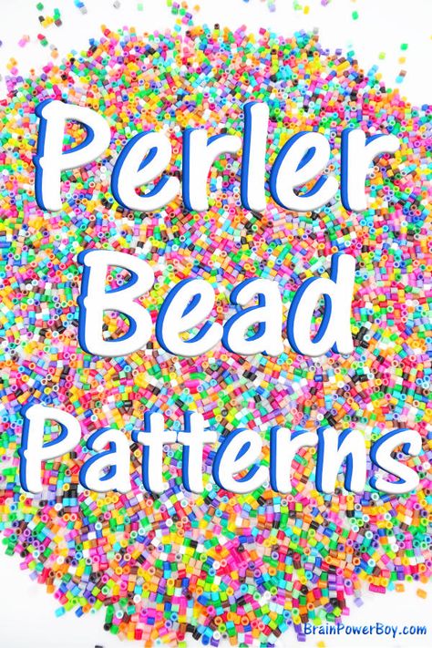 Word Perler Bead Patterns, Perler Bead Square Patterns, Barbie Perler Bead Patterns, Free Perler Bead Patterns, Fuse Bead Patterns Easy, Star Wars Minecraft, Nerdy Perler Beads, Perler Bead Designs, Perler Pattern