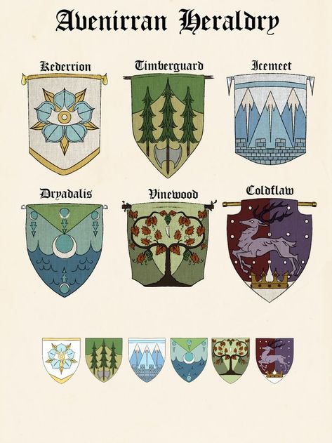 Fantasy Crest Design, Medieval Emblem, Fantasy Heraldry, Flag Design Ideas, Fantasy Flag, Medieval Banners, Fantasy Flags, Medieval Banner, Fantasy Map Making