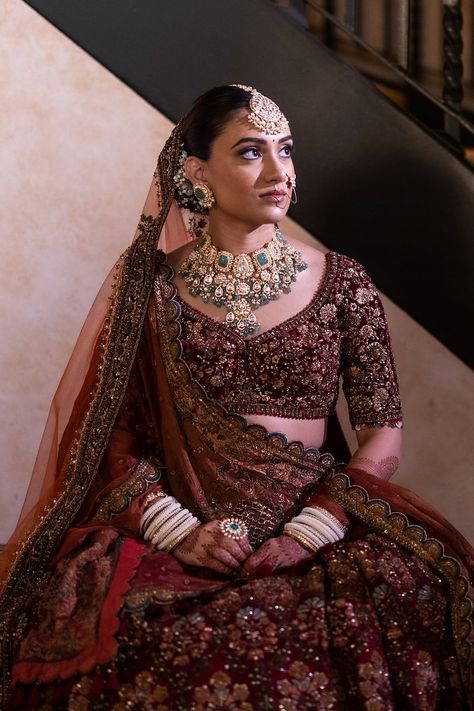 Hum Aapke Hain Koun, Maroon Lehenga, Latest Bridal Lehenga Designs, Indian Wedding Gowns, Red Bridal Dress, Latest Bridal Lehenga, Indian Bridal Photos, Wedding Lehenga Designs, Indian Bride Outfits