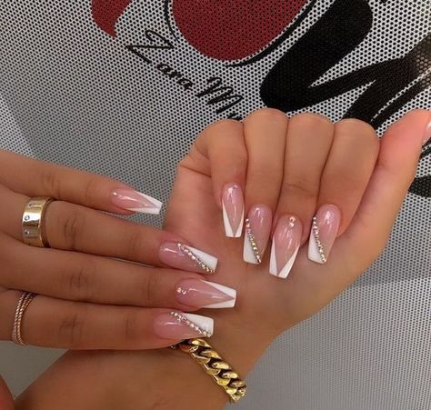 Baby Pink Nails Acrylic, College Nails, Ongles Gel French, Subtle Nails, Perfect Beauty, Ombre Acrylic Nails, Nails Now, Girly Acrylic Nails, Fall Acrylic Nails