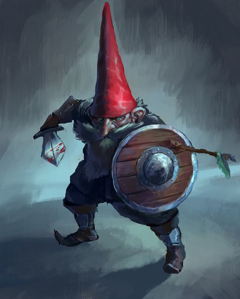 'Mystaran dwarf... of Hule    "Gnomes and Uldras"|'gnome fighter' by Pedro Kruger Garcia    [https://www.artstation.com/pedrokruger] Gnome Ranger, Fantasy Races, Dungeons And Dragons Characters, Manama, Dnd Art, Dungeons And Dragons Homebrew, Traditional Games, Wow Art, Fantasy Concept Art