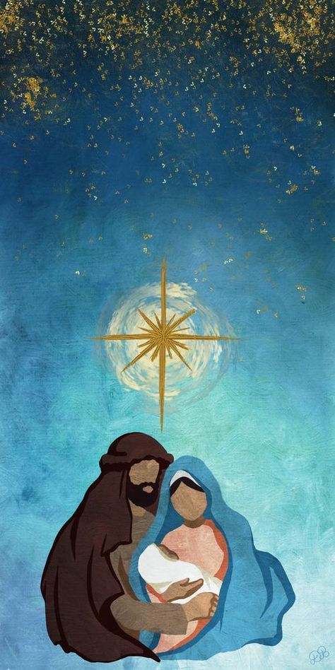 Christmas Wallpaper Nativity, Nativity Wallpaper Iphone, Betlehem Christmas, Christmas Nativity Wallpaper, Nativity Painting On Canvas, Christmas Art Wallpaper, Mary Christmas Wallpaper, Christmas Nativity Painting, Nativity Wallpaper