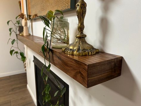 Fireplace Mantle Matte, Mantle, Beam, Wood Mantel, Wall Shelf, Floating Mantel, Metal Mantle, Steel Mantle, Fireplace Mantle, Rustic Mantle - Etsy Steel Mantle, Walnut Fireplace Mantle, Mantle Beam, Metal Mantle, Rustic Mantle, Mantle Fireplace, Wood Mantel, Floating Mantel, Wood Mantle