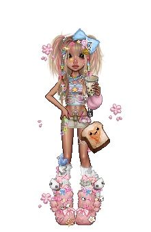 Everskies Kawaii, Everskies Outfits Cluttered, Gyaru Everskies Outfit, Everskies Gyaru, Gyaru Everskies, Gyaru Drawing, Imvu Outfits Ideas Cute, Pixel Characters, Bratz Inspired Outfits