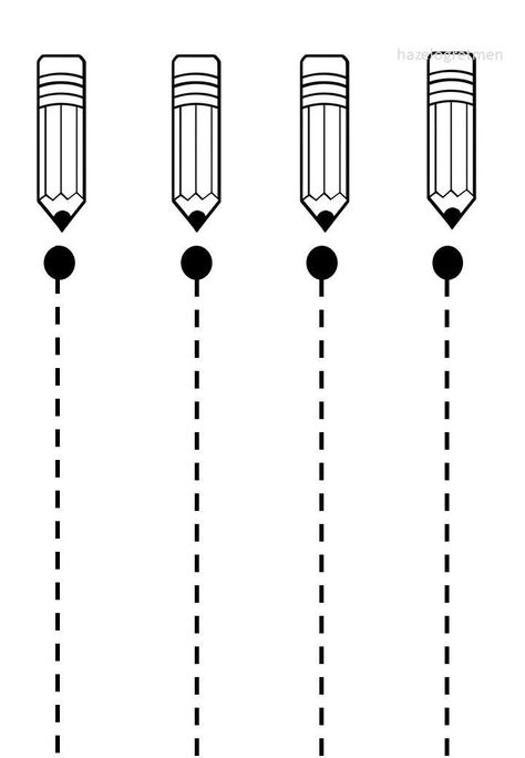 Writing Activities For Preschoolers, Line Tracing Worksheets, Color Worksheets For Preschool, Prewriting Skills, Preschool Activities Printable, Pre Writing Activities, Kids Worksheets Preschool, Tracing Worksheets Preschool, Preschool Fine Motor