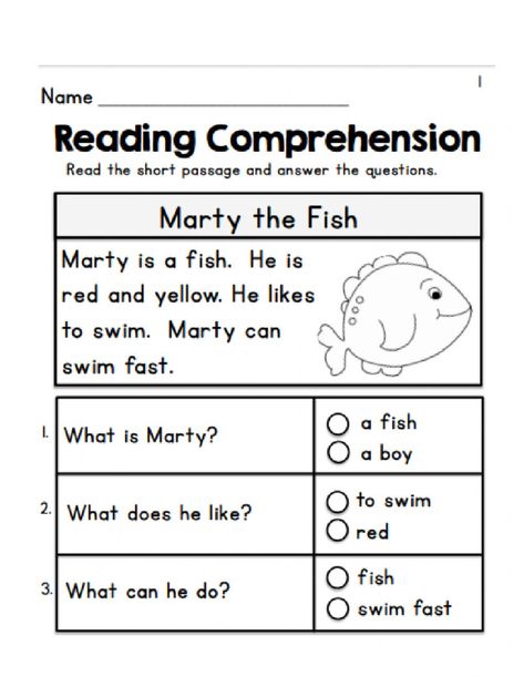 Reading Comprehension interactive and downloadable worksheet. You can do the exercises online or download the worksheet as pdf. Sentra Persiapan, 2nd Grade Reading Comprehension, First Grade Reading Comprehension, Reading Comprehension For Kids, Reading Comprehension Kindergarten, Reading Comprehension Lessons, Reading Test, A Worksheet, Struggling Readers