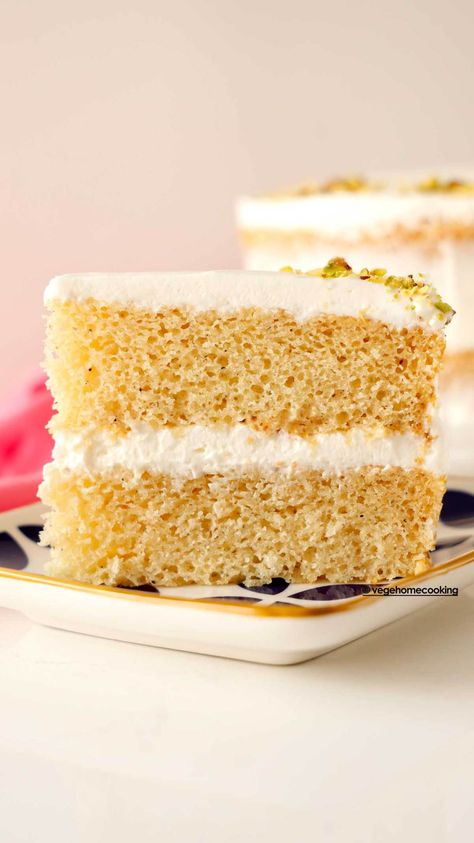 Cake With Condensed Milk, Condensed Milk Cake, Tres Leches Cake Recipe, Cardamom Cake, Indian Cake, Milk Cake, Tres Leches Cake, Eggless Cake, Tres Leches