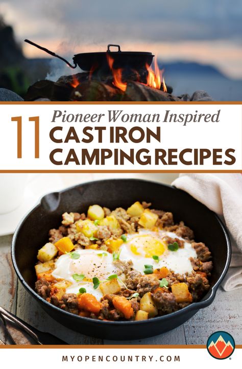 Camping Trip Food, Trip Food Ideas, Hobo Meals, Easy Camping Dinners, Homestyle Cooking, Campfire Cooking Recipes, Campfire Dinners, Egg Bakes, Rv Glamping