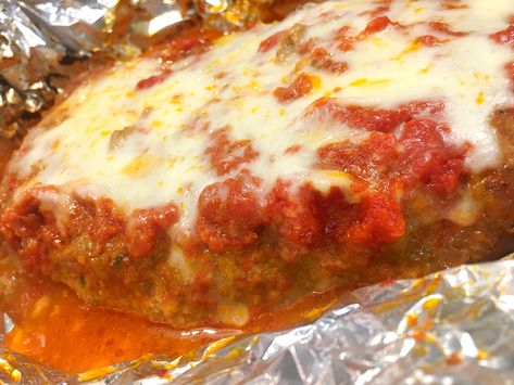 Manicotti Crepes, Recipe With Ricotta Cheese, Venison Meatloaf, Recipe With Ricotta, Cheese Meatloaf, Authentic Italian Dishes, Salisbury Steaks, Meat Loaves, What For Dinner