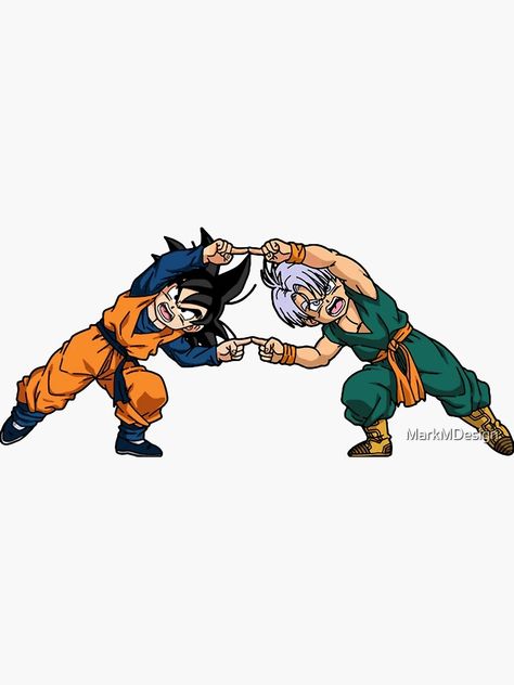 "Goten Trunks Fusion" Sticker for Sale by MarkMDesign | Redbubble Goten And Trunks Wallpapers, Gohan And Trunks Fusion, Goten And Trunks Fusion, Trunks Y Goten, Fusion Dragon Ball, Goten And Trunks, Goten Y Trunks, Ball Tattoo, Dragon Ball Tattoo