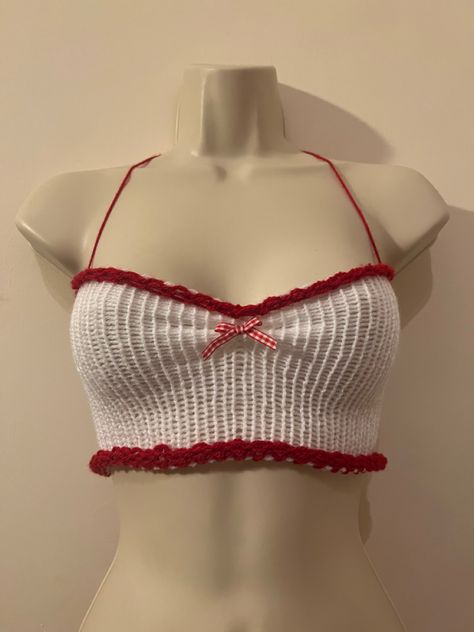 Available in my bio🫶🏼 Coquette Top, Hilarious Tweets, Crochet Fairy, Crocheting Ideas, Coquette Style, Crochet Design Pattern, Kawaii Crochet, Crochet Clothing And Accessories, Handmade Knit