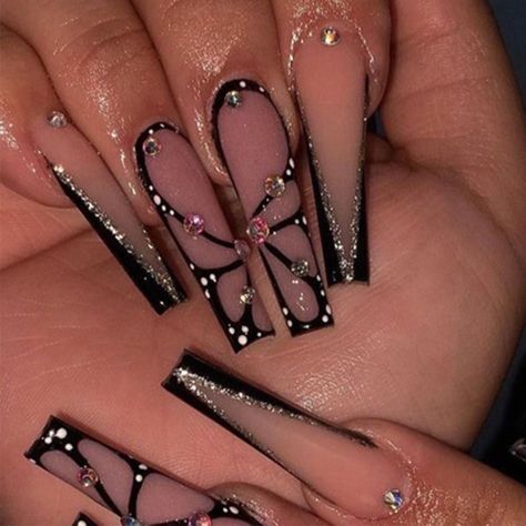 Bow Shaped Nail Art Ballerina False Nails Full Cover Coffin Press on Nails False Nail Detachable Ballet Nails, Ballerina Pink, French Manicure Nails, Manicure Tips, Coffin Press On Nails, Nails Set, Blush Nails, Fake Nails With Glue, Nails French