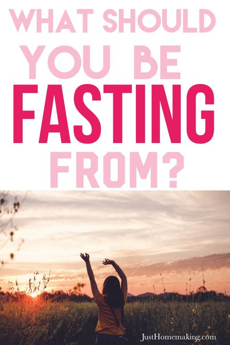 Things To Fast From For God, How To Fast, How To Fast And Pray For Beginners, How To Fast Christian, Fasting For God, Christian Fasting, Spiritual Fasting, Growing Closer To God, Fasting Guide