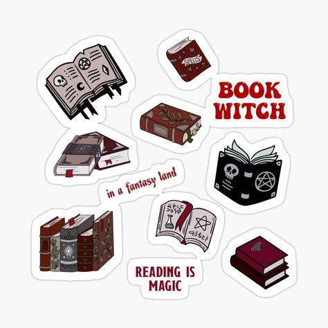 Bookworm Stickers, Book Doodles, Diy Hair Accessories Ribbon, Forest Witch, Dark Witch, Lap Top, Good Witch, Books Quotes, Fourth Wing