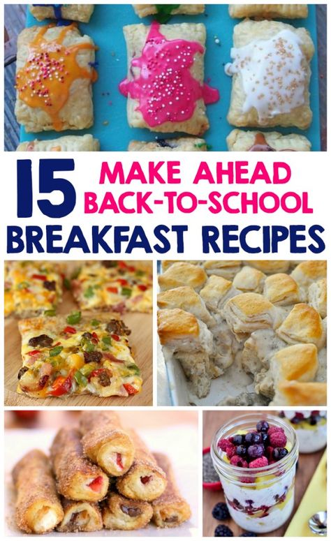 Resep Makanan Beku, Menu Sarapan Sehat, Back To School Breakfast, Lunch Box Bento, School Breakfast, What's For Breakfast, Breakfast On The Go, School Food, Make Ahead Breakfast