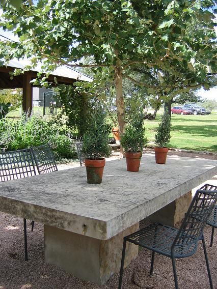 Granite coffee table