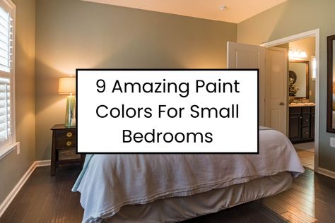 A small bedroom doesn't have to feel cramped or uninspiring. With the right paint color, you can create a cozy, stylish retreat that feels more spacious and inviting. In this article, we reveal nine amazing Paint Color Small Bedroom, Colour For Small Bedroom, Color Ideas For Small Bedroom, Best Paint Color For Small Bedroom, Accent Wall In Small Bedroom, Paint Color For Small Bedroom, Small Bedroom Colour Ideas, Small Room Paint Colors, Small Bedroom Color Schemes